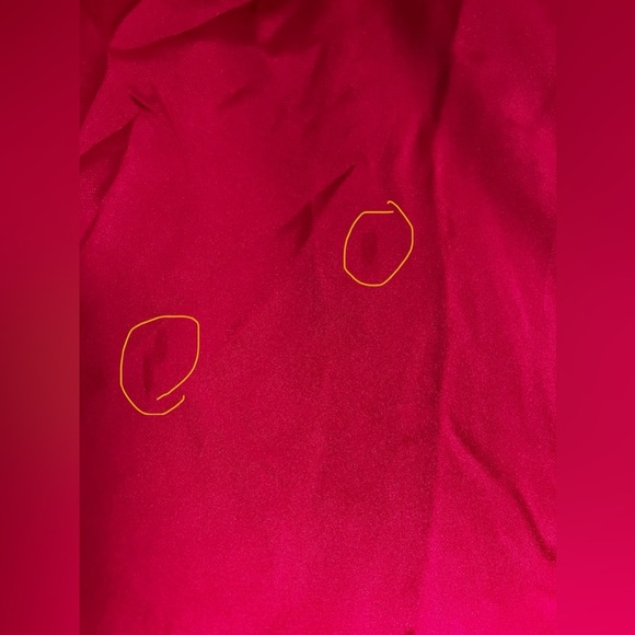 Express Women’s 2 Pink Satin Strapless Corset Gown Dress XS Formal Slit - Picture 16 of 16